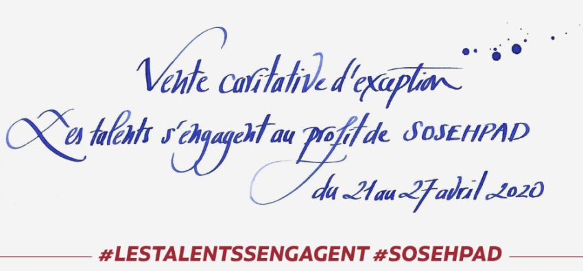 Une vente aux enchères caritative pour SOS Ehpad