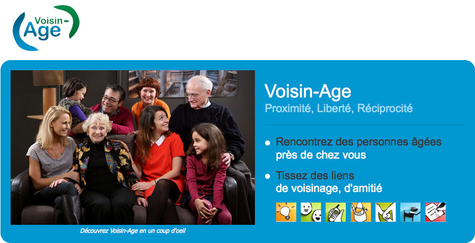 Voisin‐Age : le réseau social s’installe à Paris