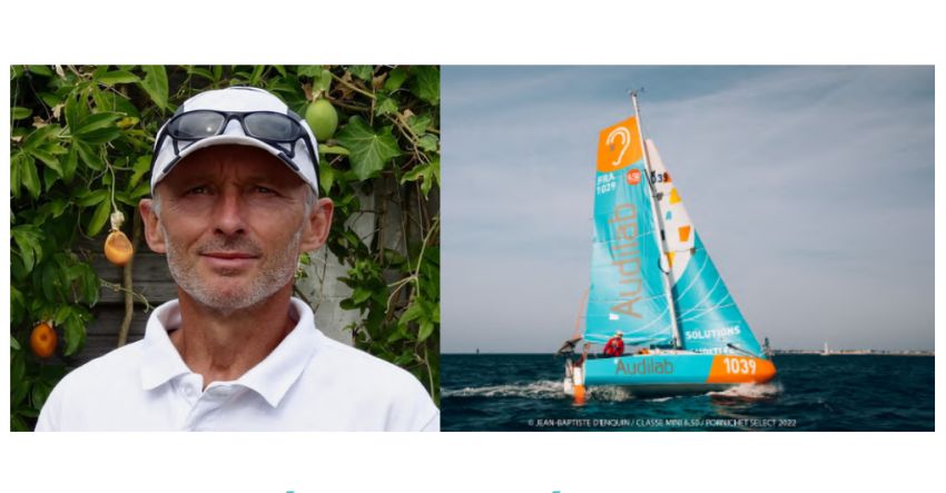 Philippe Berquin, 63 ans, va participer à la Mini-Transat avec son voilier Hector