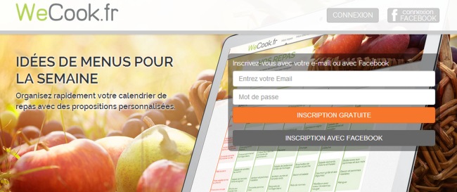 WeCook.fr : un e-coach pour une alimentation équilibrée