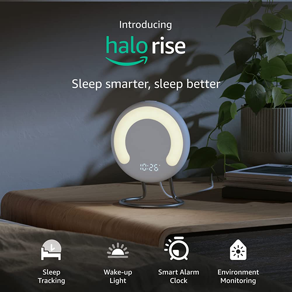 Halo Rise : le réveil intelligent d' qui vous regarde dormir
