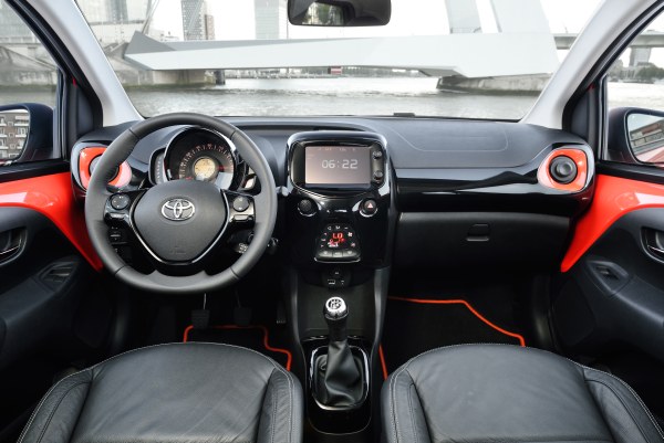 Toyota Aygo, intérieur