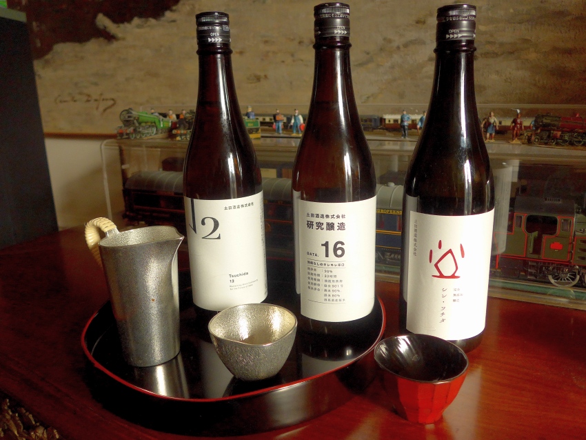 Les sakés de la brasserie Tsuchida