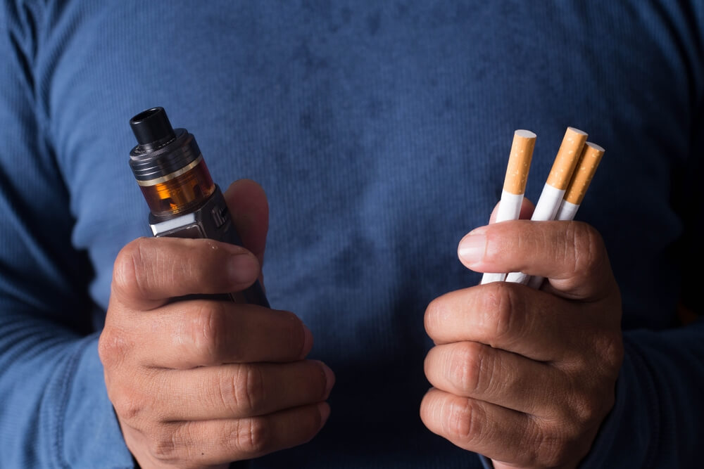 E-cigarette et sevrage Tabagique ©Shutterstock