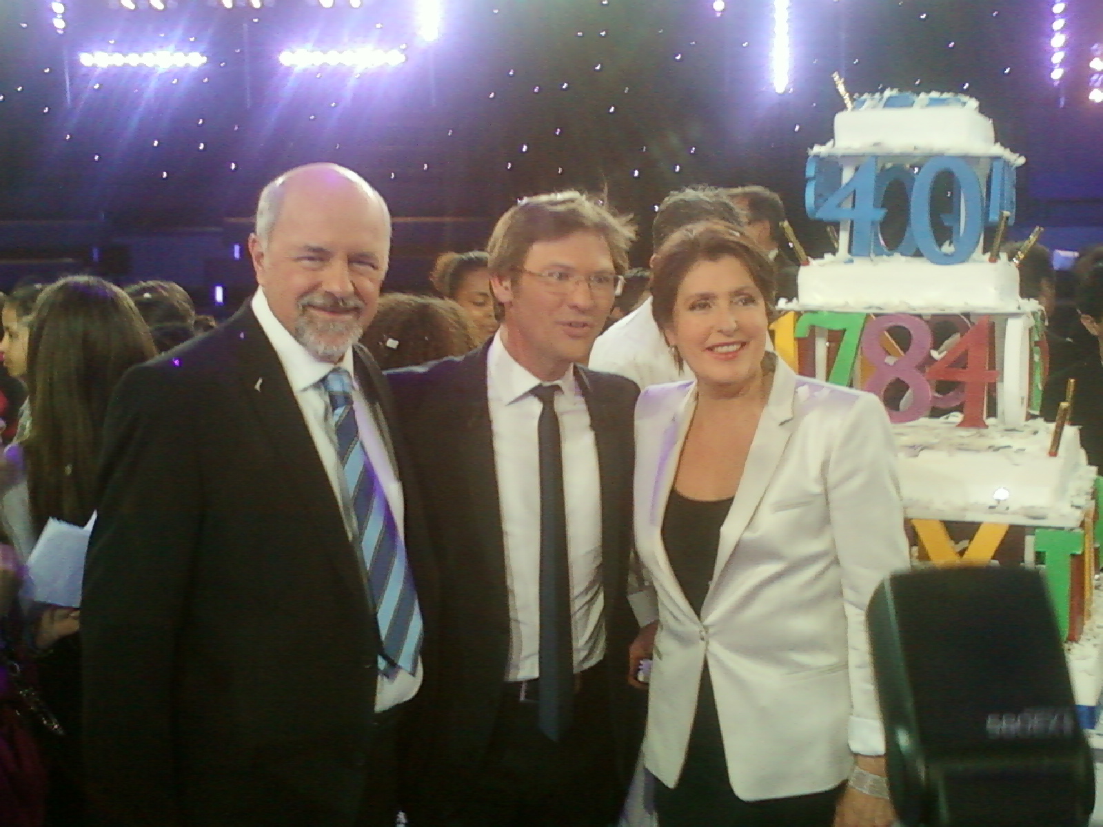 Bertrand Renard, Laurent Romejko et Arielle Boulin-Prat © CC BY-SA 3.0 - Mickael Denet