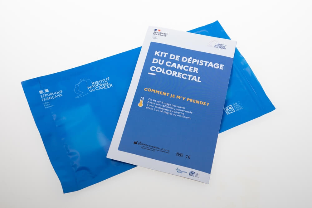 Kit de dépistage du cancer colorectal ©Shutterstock Kit de dépistage du cancer colorectal ©Shutterstock