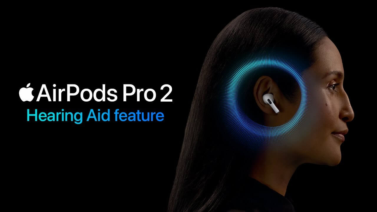 La nouvelle fonctionnalité Hearing Aid des AirPods Pro 2  ©Apple La nouvelle fonctionnalité Hearing Aid des AirPods Pro 2  ©Apple