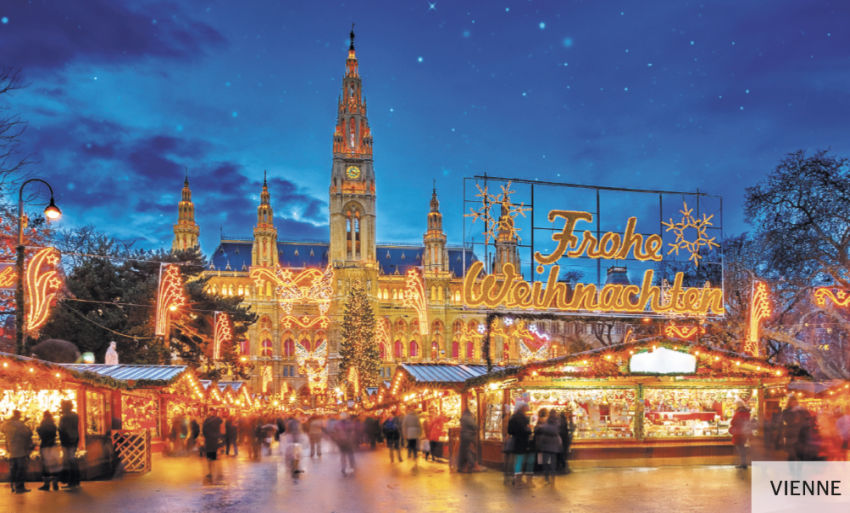 Les fêtes de fin d'année au fil de l'eau avec Croisieurope
