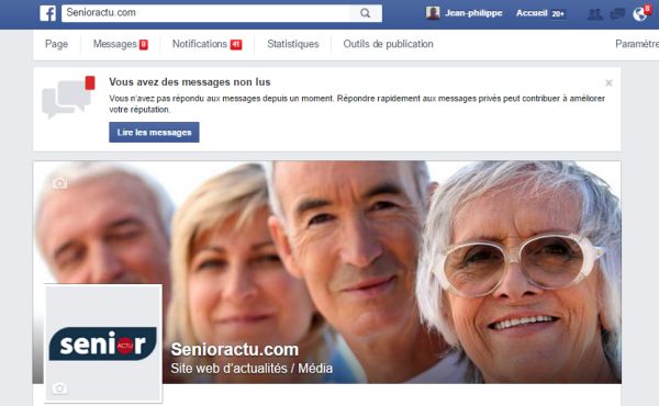 De plus en plus de seniors sur les réseaux sociaux