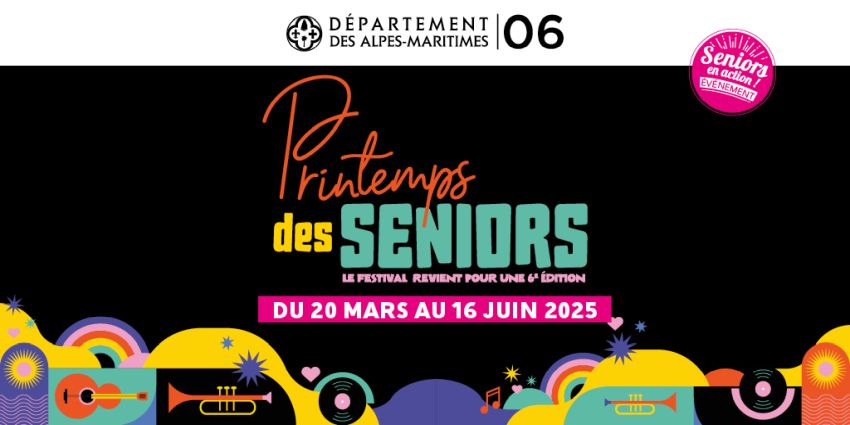 6ème édition du Printemps des seniors : rendez-vous musical pour les ainés des Alpes-Maritimes 6ème édition du Printemps des seniors : rendez-vous musical pour les ainés des Alpes-Maritimes