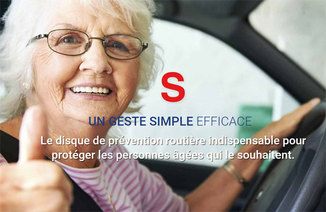Signal senior : le macaron qui indique la présence d'un senior au volant Signal senior : le macaron qui indique la présence d'un senior au volant