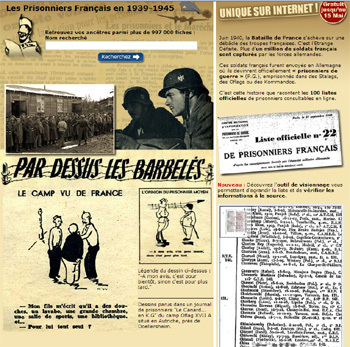 Les fiches d’un million de prisonniers français de la 2nde guerre mondiale en ligne sur Genealogie.com