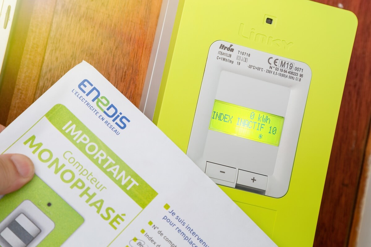 Compteur Linky d'Enedis © pixinoo/Shutterstock Compteur Linky d'Enedis © pixinoo/Shutterstock