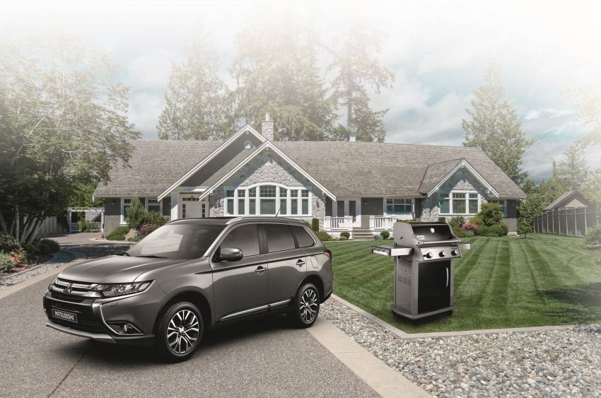 Mitsubishi et Weber : un Outlander acheté, un BBQ offert !