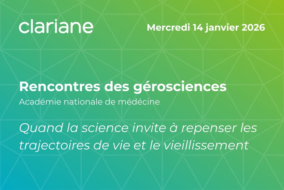 1ères Rencontres des Gérosciences © Clariane