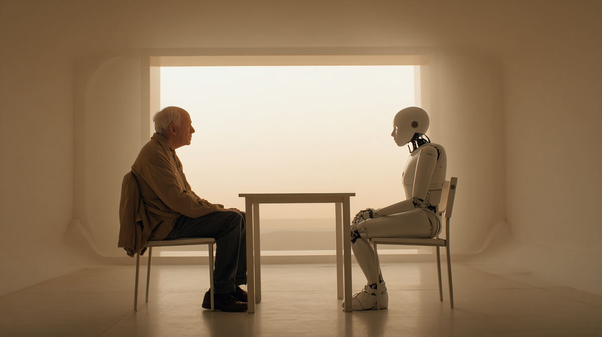 Intelligence artificielle et condition humaine : face à face entre l'humain et sa propre création © SeniorActu