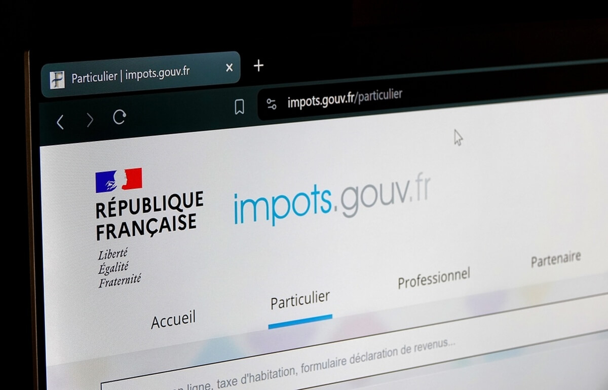 Le site internet impot.gouv.fr © Romain P19/Shutterstock