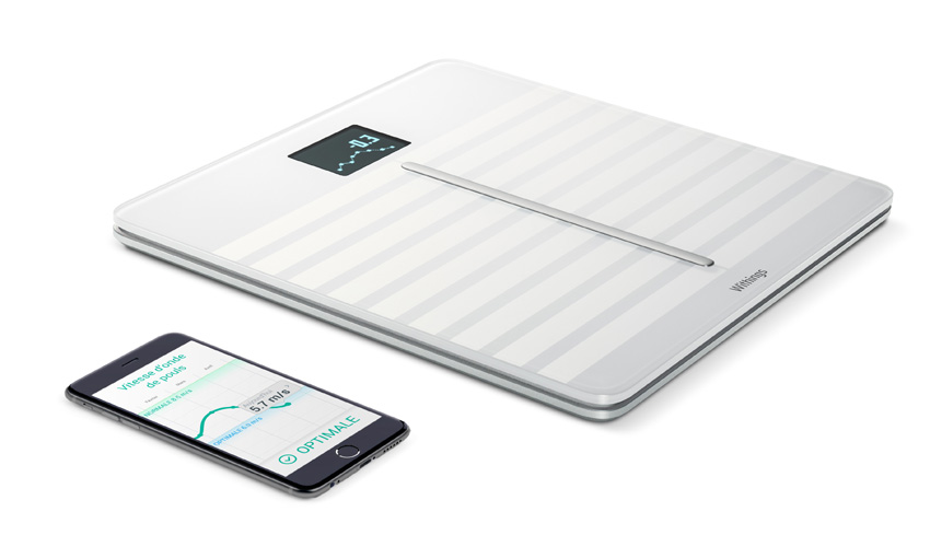 Balance connectée Withings Body Smart - Noir - Français