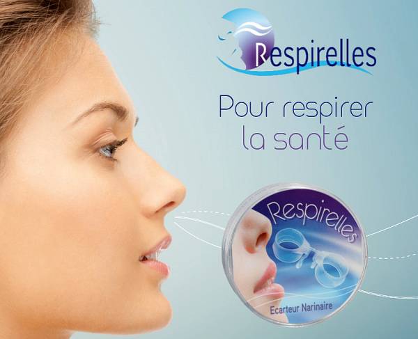 Respirelles : écarteur narinaire pour éviter les apnées du sommeil