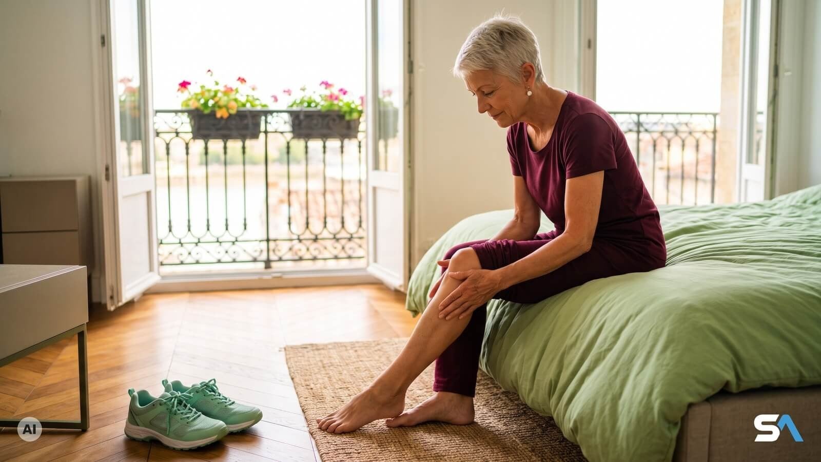 Avec une arthrose du genou, la douleur ne se soigne pas au fauteuil : la chercheuse Ewa Roos a fixé jusqu'où elle peut monter après vos promenades