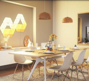 Célébrer Pâques, la fête des lumières avec les panneaux lumineux Nanoleaf