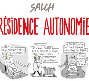 Résidence autonomie, la nouvelle BD d’Eric Salch qui décrit le quotidien de ces structures Résidence autonomie, la nouvelle BD d’Eric Salch qui décrit le quotidien de ces structures