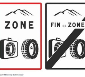 Pneus hiver et chaines : équipement obligatoire en zones montagneuses depuis le 1er novembre dernier