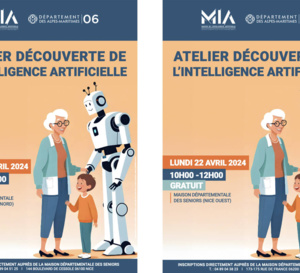 Nice : quand la Maison de l'IA (MIA) part à la rencontre des seniors Nice : quand la Maison de l'IA (MIA) part à la rencontre des seniors