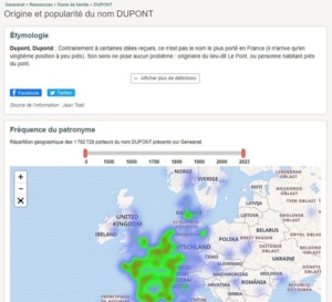 Les personnes portant un même nom de famille sont-elles de la même famille ?