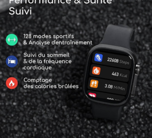 Montre ABYX Fit Touch 5 : montre connectée abordable et efficace
