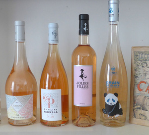 Les rosés de l'été : des couleurs et des formes