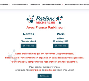 4ème édition de Parlons Recherche autour de la maladie de Parkinson