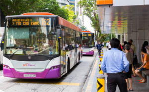 Singapour : 360 arrêts de bus transformés pour être accessibles aux seniors