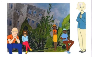 Jeunes pousses et vieux croutons : une BD imaginée par un centenaire et des écoliers