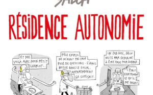 Résidence autonomie, la nouvelle BD d’Eric Salch qui décrit le quotidien de ces structures