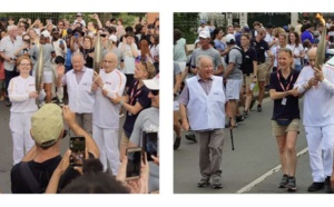 Maurice Chatelet, cent ans, porteur de la flamme olympique à Orléans !