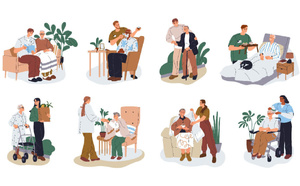 Vieillir à domicile : les Français prévoit 44.000 euros pour les dépenses liées à la perte d'autonomie