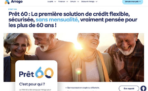 Arrago : l'un des spécialistes du marché du crédit pour les seniors avec son Prêt 60