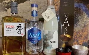 Whisky, saké et gin : de la France au Japon