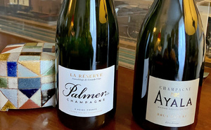 Champagnes Ayala et Palmer : la plaisir et la raison
