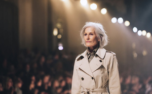 Podiums, luxe et cheveux gris : pourquoi les grandes maisons de mode s'intéressent soudainement aux femmes de plus de 50 ans