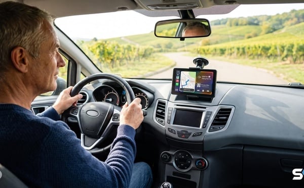 Il fait oublier le GPS d'origine et rajeunit les voitures sans CarPlay : les automobilistes plébiscitent cet accessoire Amazon vendu moins de 60 €
