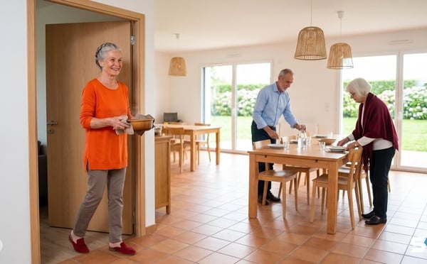 Les seniors qui vivent seuls se tournent vers l'habitat partagé et inclusif : ce que votre département peut financer, ce qui reste à votre charge