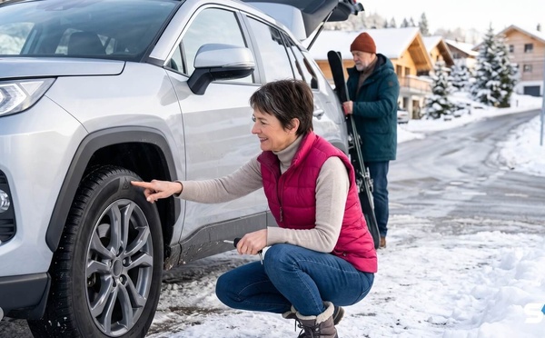 Pneus hiver obligatoires du 1er novembre au 31 mars : sans décret, l'amende de 135 € ne vise pas encore votre voiture en montagne