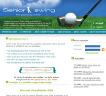 Senior-swing.fr : une carte « privilège » pour les golfeurs et golfeuses seniors
