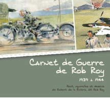 Carnet de guerre de Rob Roy 1939 à 1944 : de belles aquarelles pour une période bien sombre (livre)