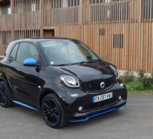 La Smart Fortwo EQ au volant