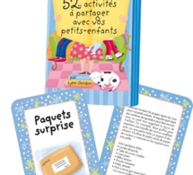 Livre : 52 activités à partager avec vos petits-enfants