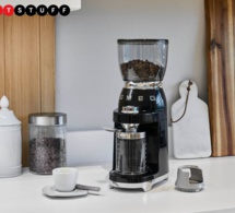 Smeg CGF01 : oh la bonne odeur de café moulu !