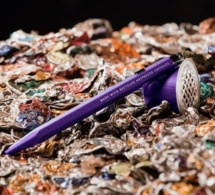 Des stylos Caran d'Ache en capsules Nespresso recyclées